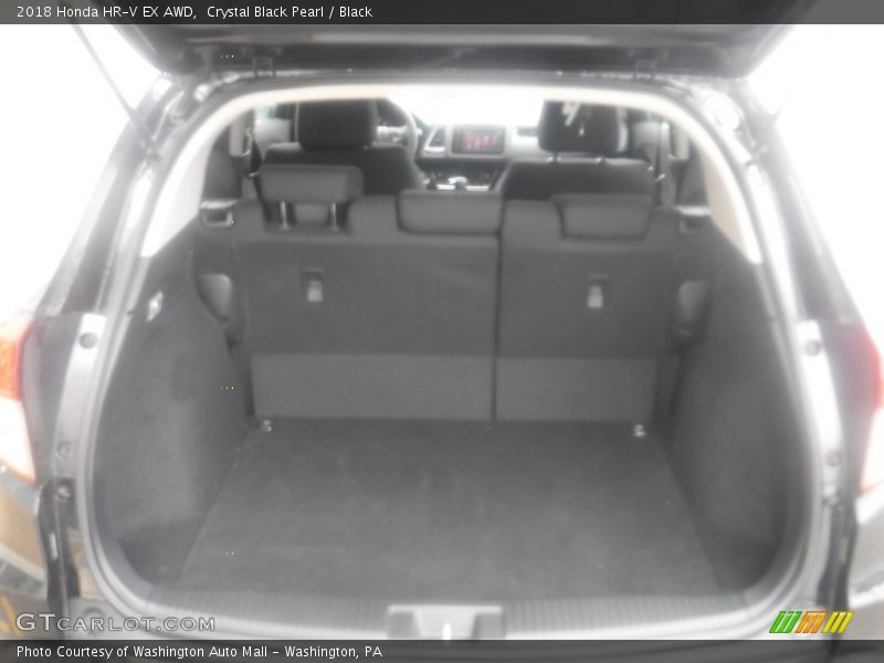 Crystal Black Pearl / Black 2018 Honda HR-V EX AWD