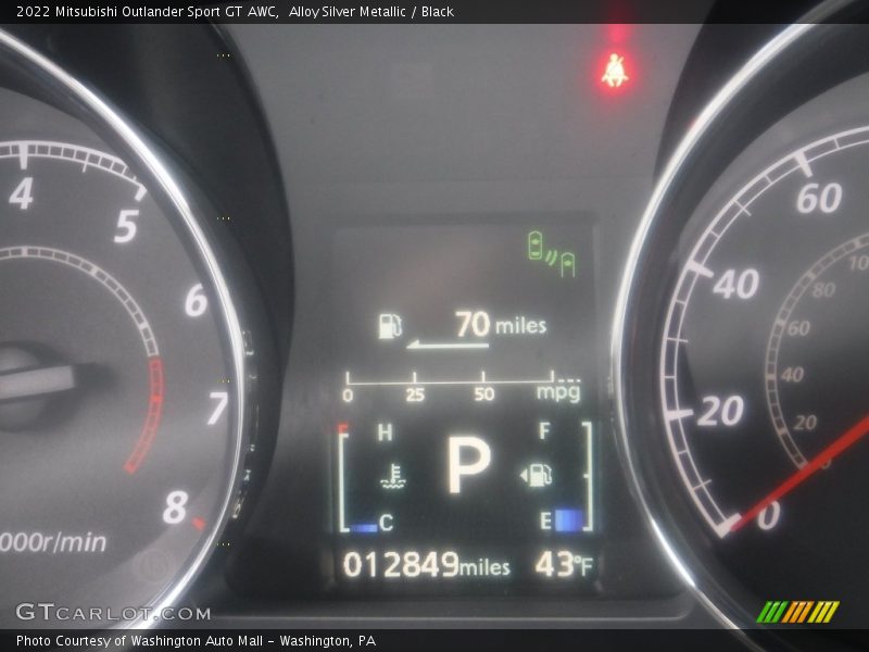 Alloy Silver Metallic / Black 2022 Mitsubishi Outlander Sport GT AWC