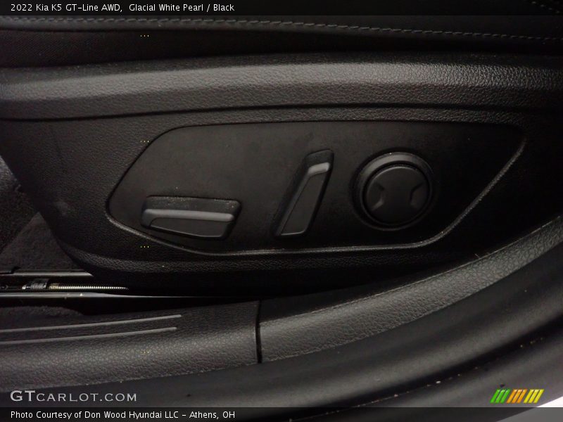 Glacial White Pearl / Black 2022 Kia K5 GT-Line AWD