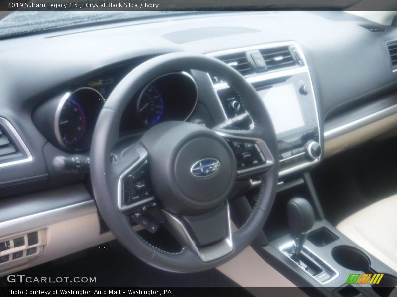 Crystal Black Silica / Ivory 2019 Subaru Legacy 2.5i