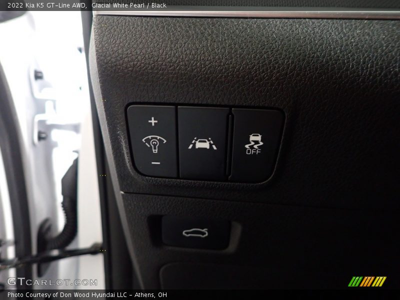 Glacial White Pearl / Black 2022 Kia K5 GT-Line AWD