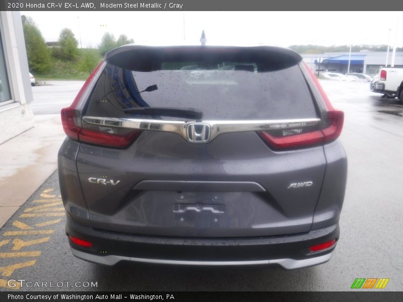 Modern Steel Metallic / Gray 2020 Honda CR-V EX-L AWD