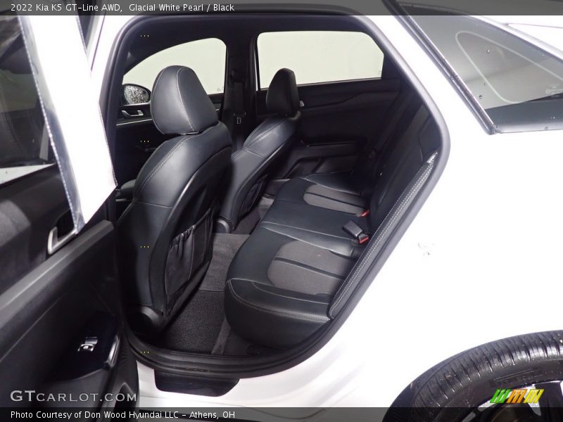 Glacial White Pearl / Black 2022 Kia K5 GT-Line AWD