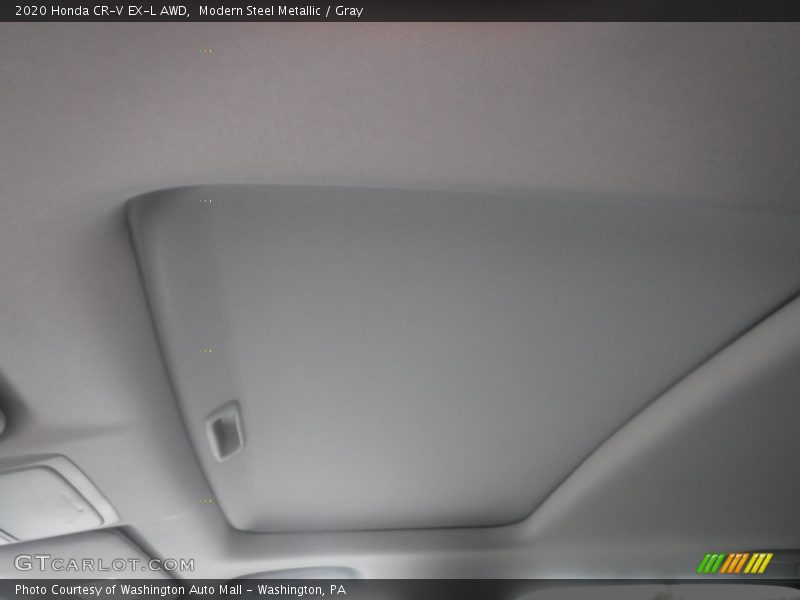 Modern Steel Metallic / Gray 2020 Honda CR-V EX-L AWD