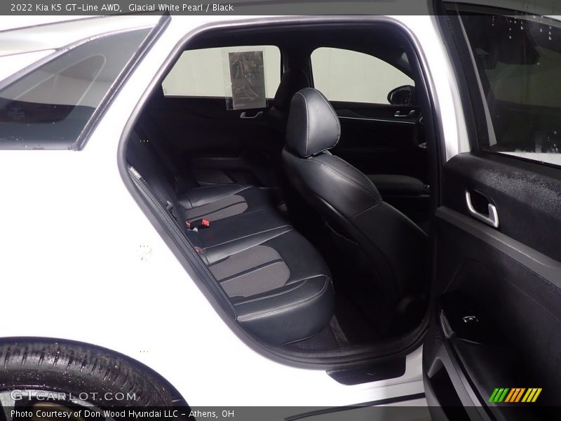 Glacial White Pearl / Black 2022 Kia K5 GT-Line AWD