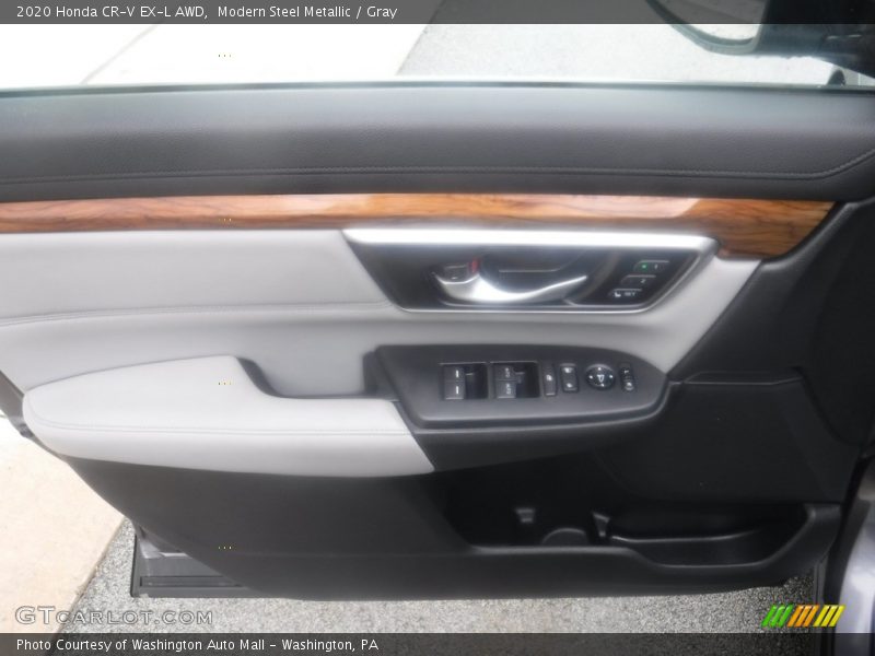 Modern Steel Metallic / Gray 2020 Honda CR-V EX-L AWD