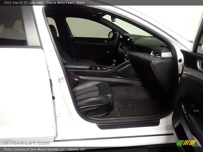 Glacial White Pearl / Black 2022 Kia K5 GT-Line AWD