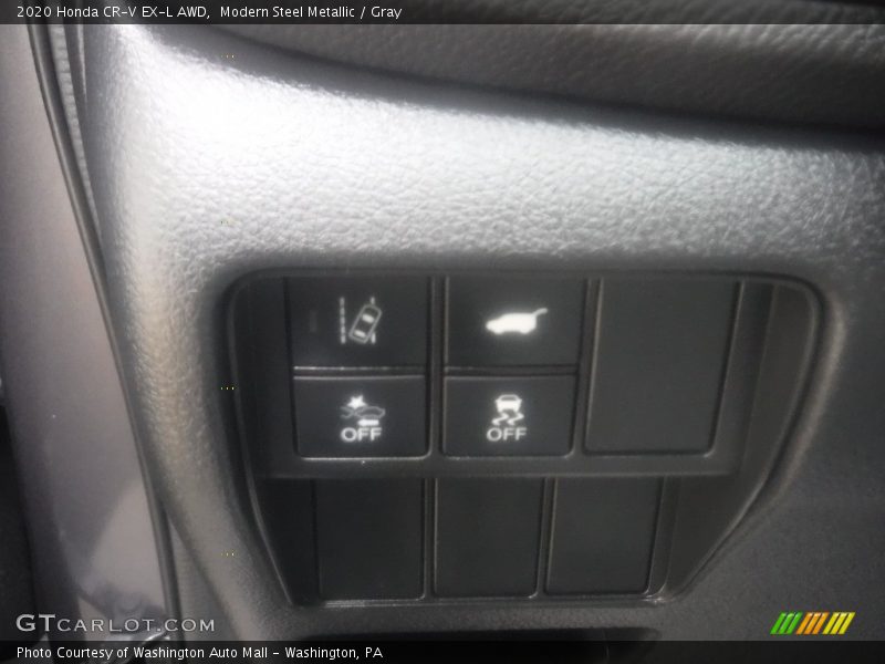 Modern Steel Metallic / Gray 2020 Honda CR-V EX-L AWD