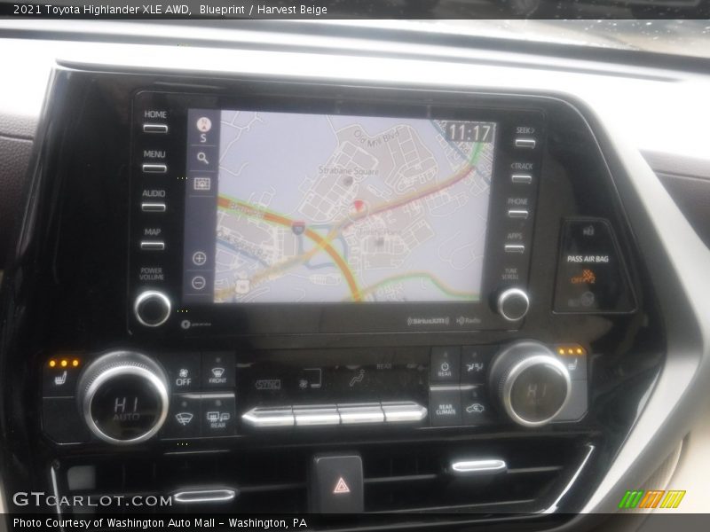 Blueprint / Harvest Beige 2021 Toyota Highlander XLE AWD