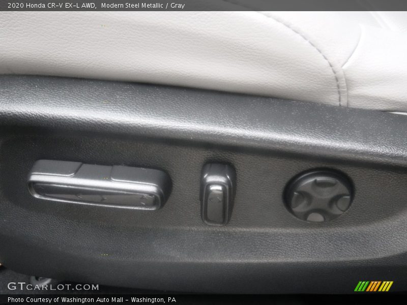 Modern Steel Metallic / Gray 2020 Honda CR-V EX-L AWD