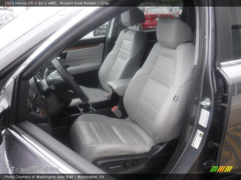 Modern Steel Metallic / Gray 2020 Honda CR-V EX-L AWD