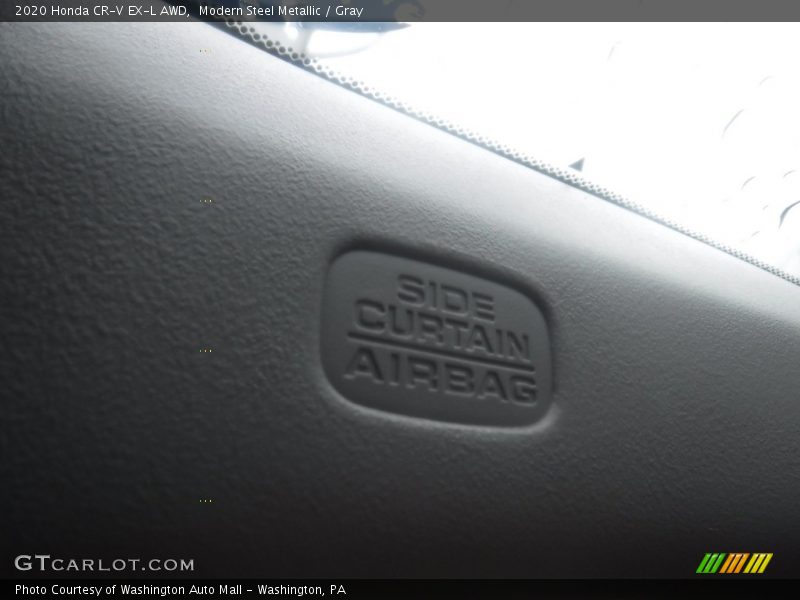 Modern Steel Metallic / Gray 2020 Honda CR-V EX-L AWD