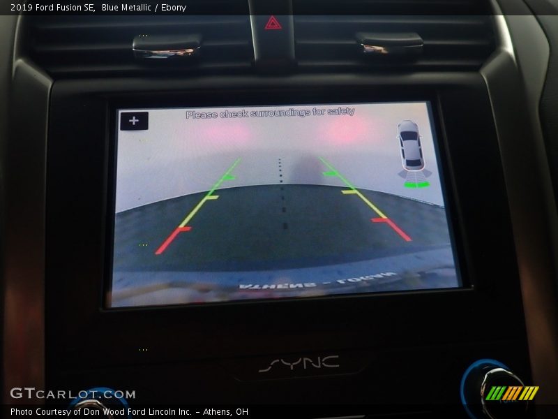 Blue Metallic / Ebony 2019 Ford Fusion SE