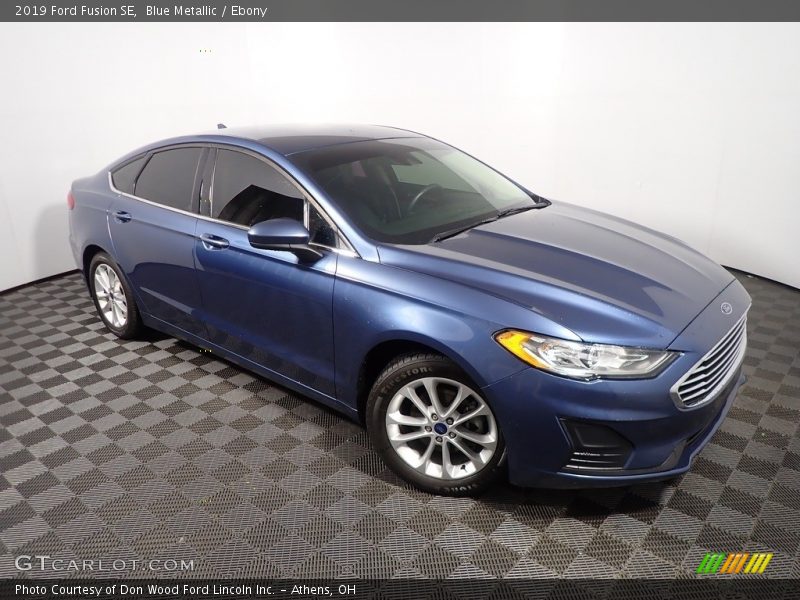 Blue Metallic / Ebony 2019 Ford Fusion SE
