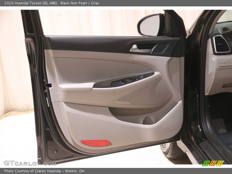 Black Noir Pearl / Gray 2020 Hyundai Tucson SEL AWD