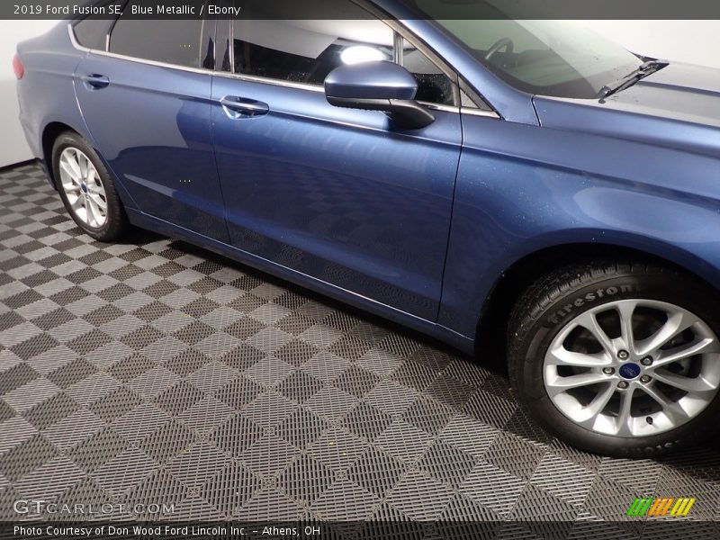 Blue Metallic / Ebony 2019 Ford Fusion SE