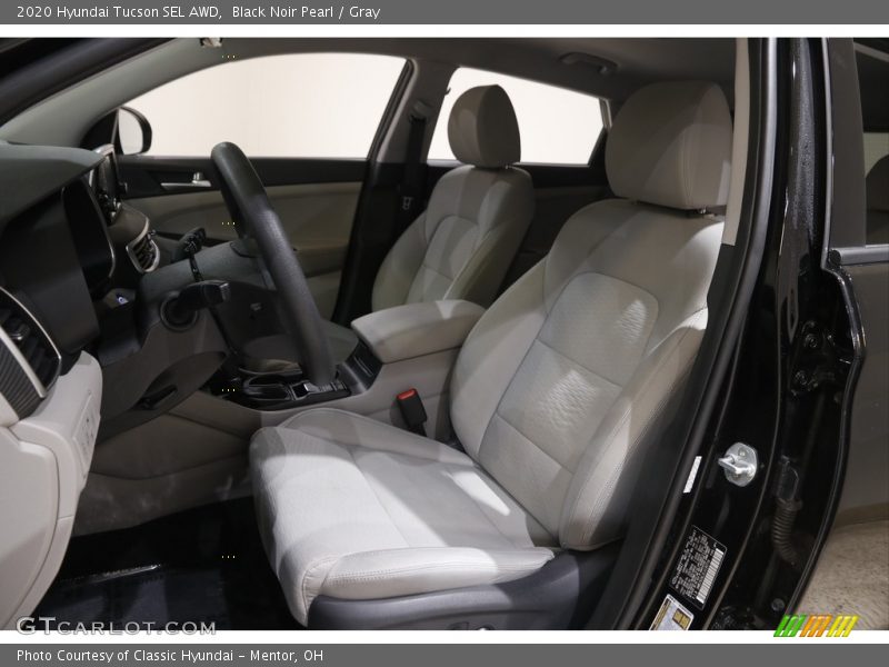Black Noir Pearl / Gray 2020 Hyundai Tucson SEL AWD