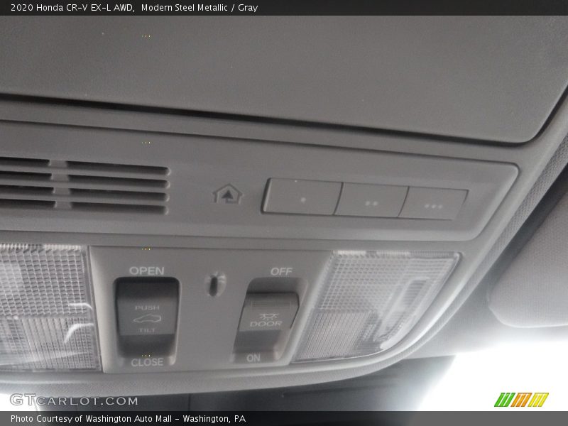 Modern Steel Metallic / Gray 2020 Honda CR-V EX-L AWD