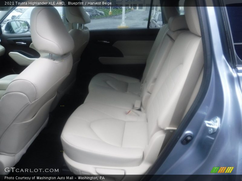 Blueprint / Harvest Beige 2021 Toyota Highlander XLE AWD