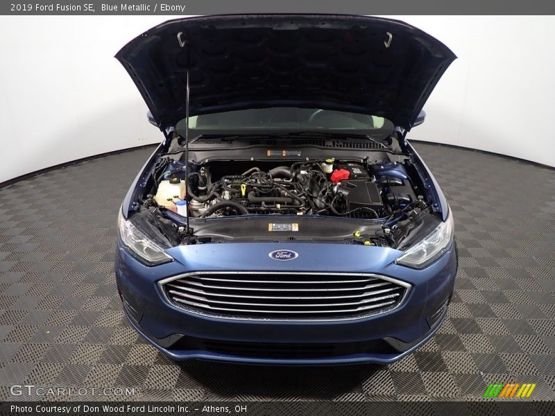 Blue Metallic / Ebony 2019 Ford Fusion SE