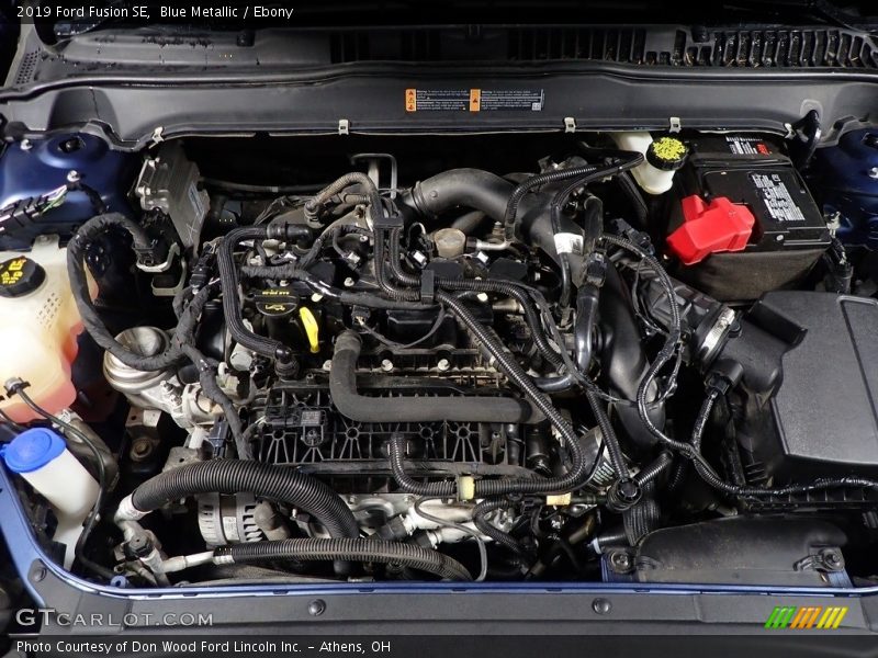 Blue Metallic / Ebony 2019 Ford Fusion SE