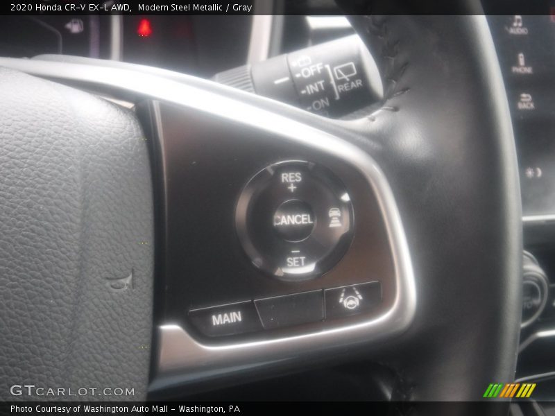 Modern Steel Metallic / Gray 2020 Honda CR-V EX-L AWD
