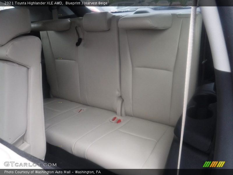 Blueprint / Harvest Beige 2021 Toyota Highlander XLE AWD
