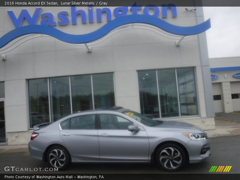 Lunar Silver Metallic / Gray 2016 Honda Accord EX Sedan