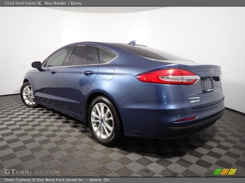 Blue Metallic / Ebony 2019 Ford Fusion SE