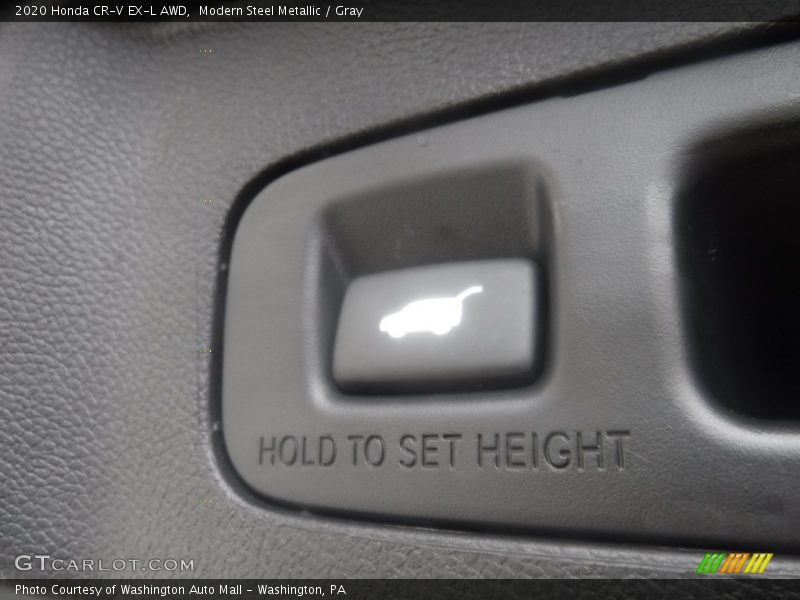 Modern Steel Metallic / Gray 2020 Honda CR-V EX-L AWD