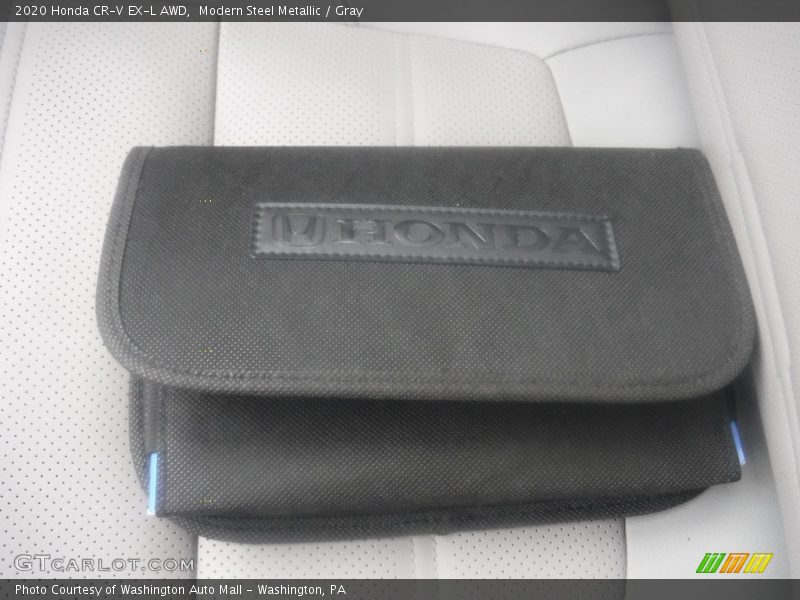 Modern Steel Metallic / Gray 2020 Honda CR-V EX-L AWD