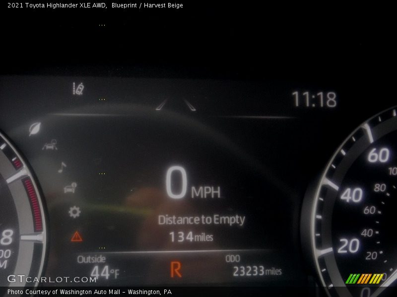 Blueprint / Harvest Beige 2021 Toyota Highlander XLE AWD