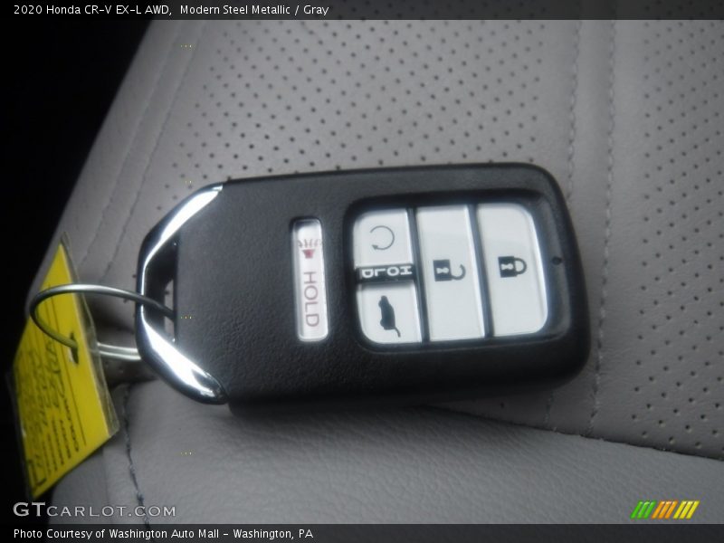 Modern Steel Metallic / Gray 2020 Honda CR-V EX-L AWD