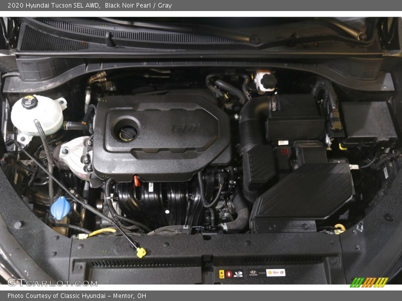 Black Noir Pearl / Gray 2020 Hyundai Tucson SEL AWD