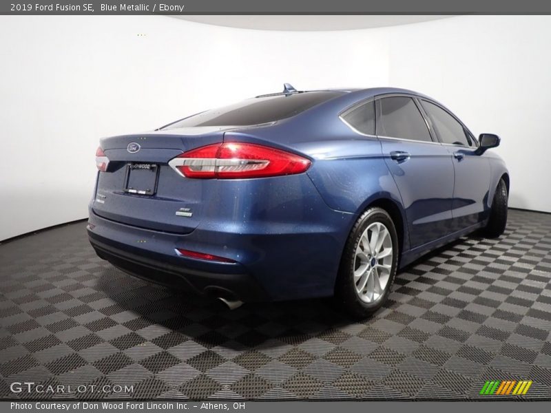 Blue Metallic / Ebony 2019 Ford Fusion SE