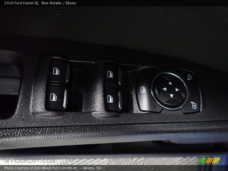 Blue Metallic / Ebony 2019 Ford Fusion SE