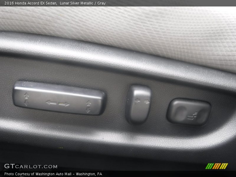 Lunar Silver Metallic / Gray 2016 Honda Accord EX Sedan