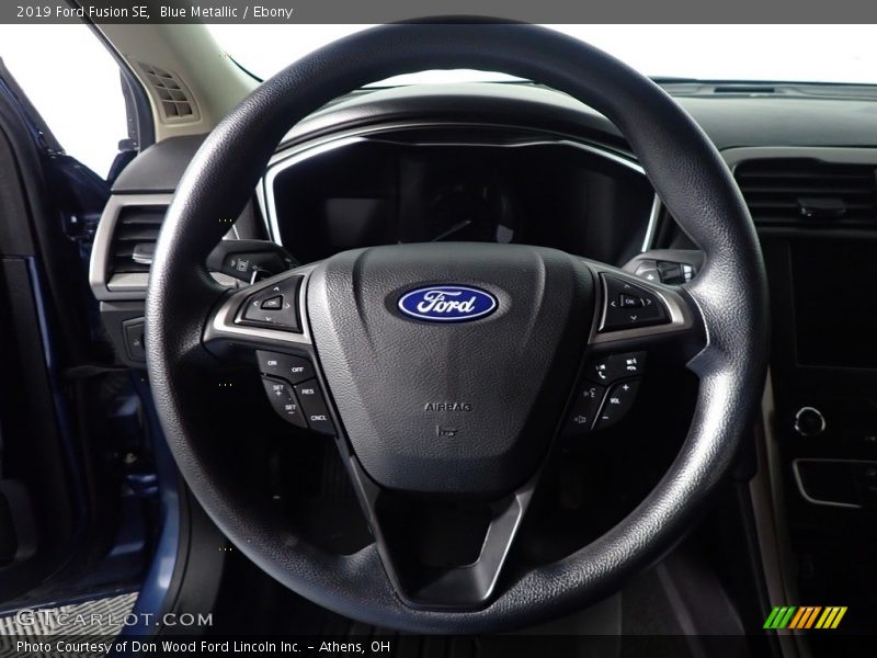 Blue Metallic / Ebony 2019 Ford Fusion SE
