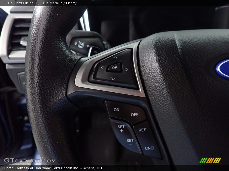 Blue Metallic / Ebony 2019 Ford Fusion SE