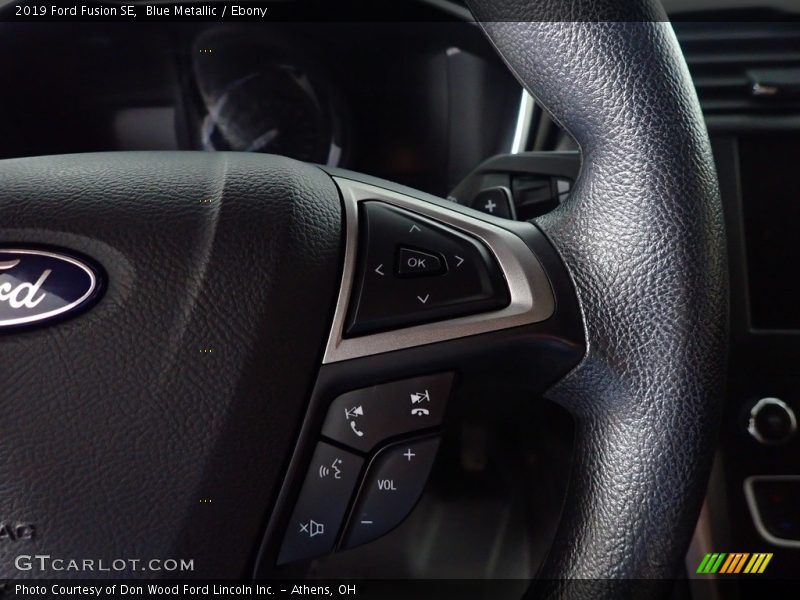 Blue Metallic / Ebony 2019 Ford Fusion SE