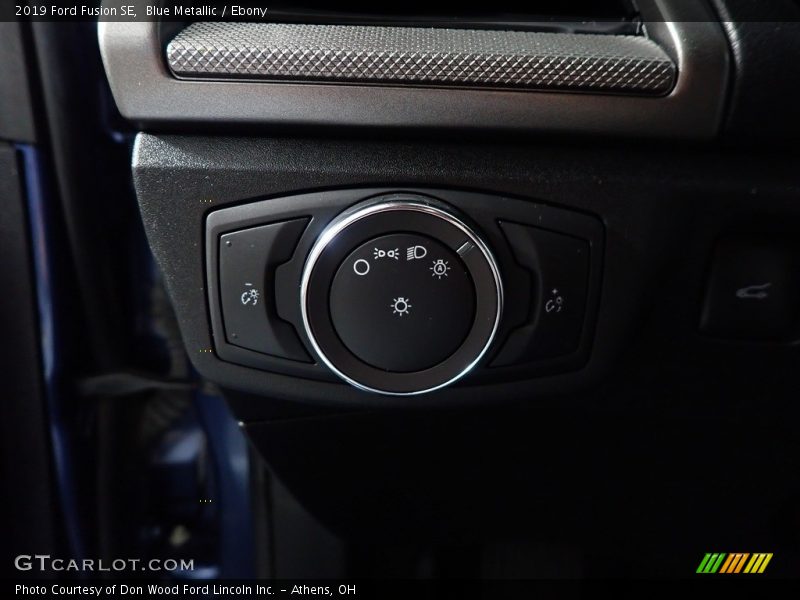 Blue Metallic / Ebony 2019 Ford Fusion SE