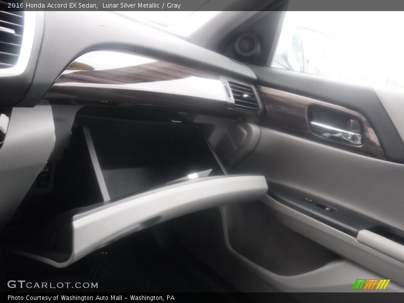 Lunar Silver Metallic / Gray 2016 Honda Accord EX Sedan