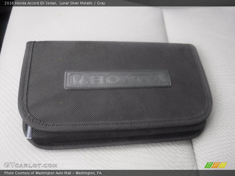 Lunar Silver Metallic / Gray 2016 Honda Accord EX Sedan