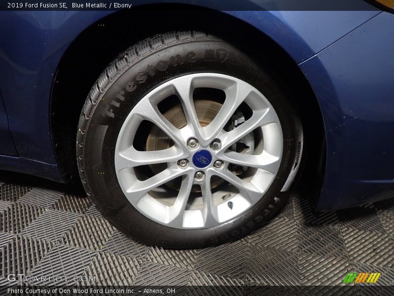 Blue Metallic / Ebony 2019 Ford Fusion SE