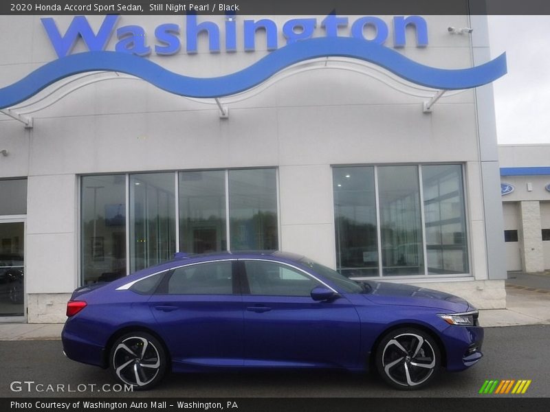 Still Night Pearl / Black 2020 Honda Accord Sport Sedan