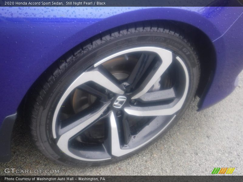 Still Night Pearl / Black 2020 Honda Accord Sport Sedan