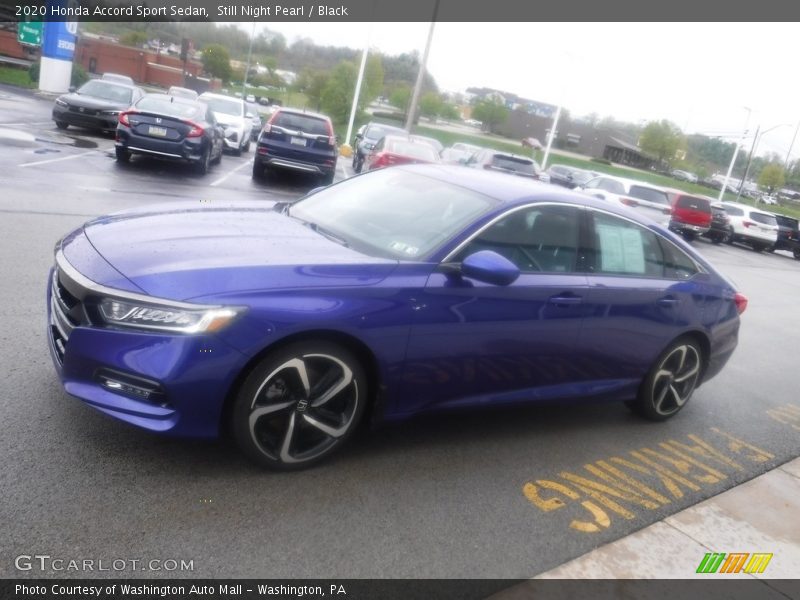 Still Night Pearl / Black 2020 Honda Accord Sport Sedan