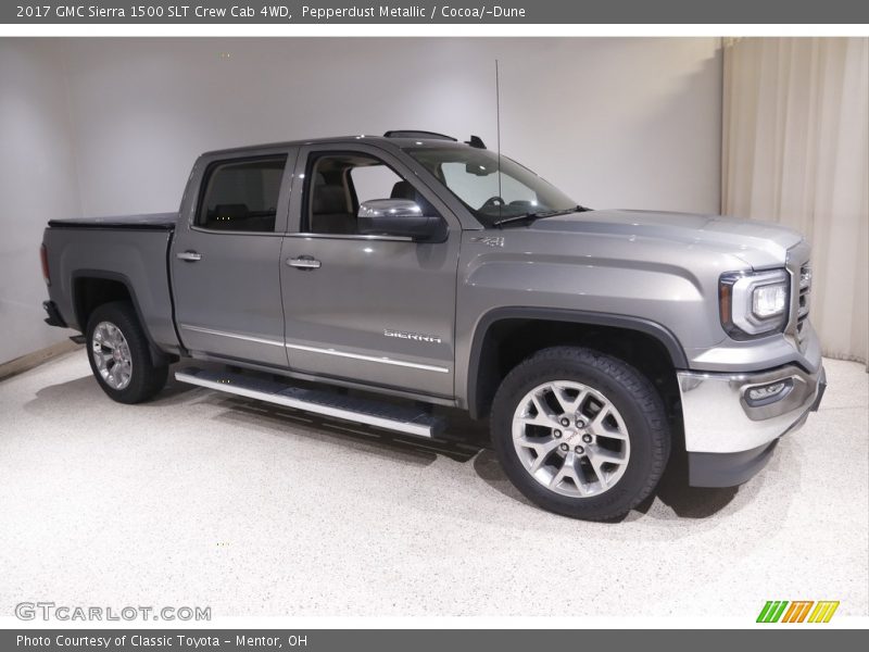  2017 Sierra 1500 SLT Crew Cab 4WD Pepperdust Metallic