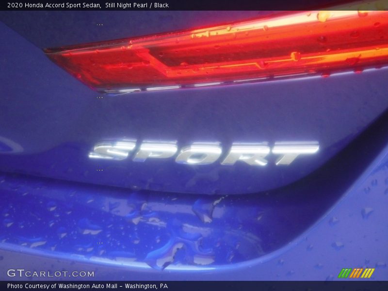 Still Night Pearl / Black 2020 Honda Accord Sport Sedan