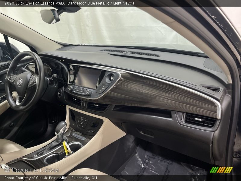 Dark Moon Blue Metallic / Light Neutral 2020 Buick Envision Essence AWD